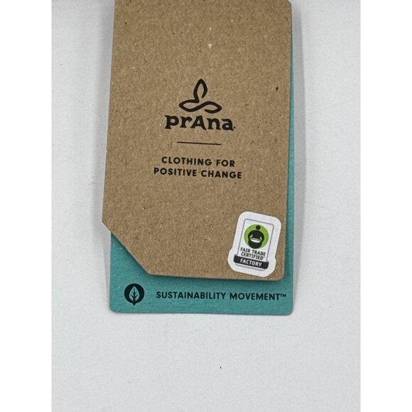 Prana Mens Metric E Waist Board Shorts Rust Stripe Size Medium 8" UPF 50+ New - Picture 6 of 10